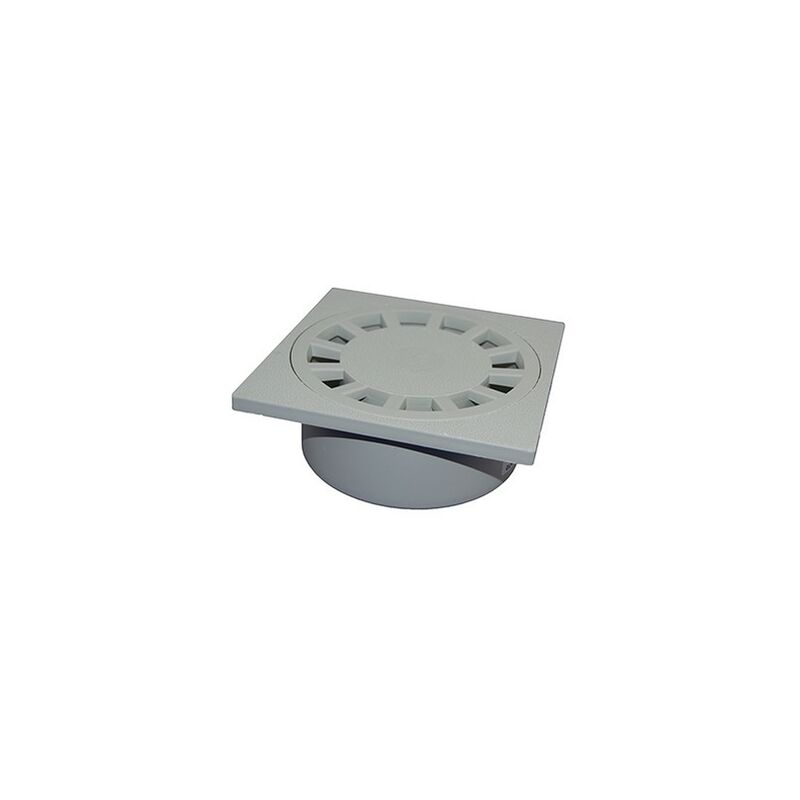 

Sumidero sifonico pvc 300 gris