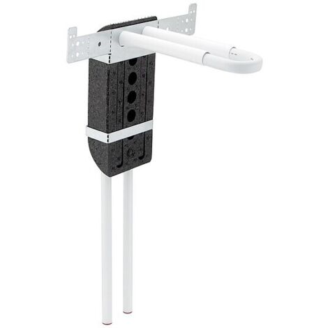 MEGARO EPP-Wandbox für Heizkörperanbindung - Alu-Mehrschichtverbundrohr 16 x 2,0 mm - L-Form