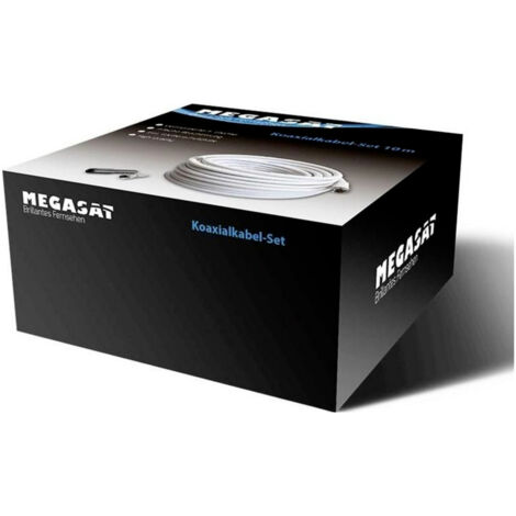 MegaSat 100148 Câble coaxial blanc 50 m
