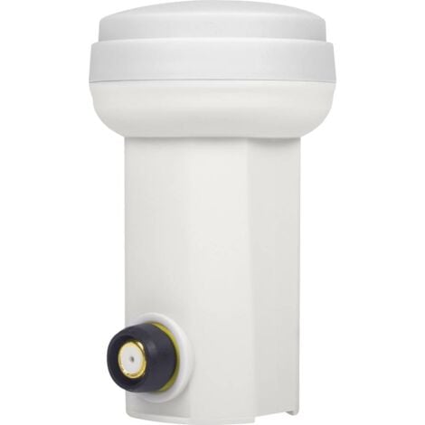 MegaSat HD-Profi Tête LNB simple Nombre d'abonnés: 1 Capacité de chargement: 40 mm contacts de connexion dorés, résista