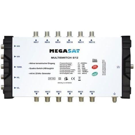 MEGASAT Multiswitch 5/12 0600205