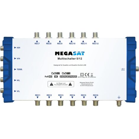 Megasat Multiswitch 5/12