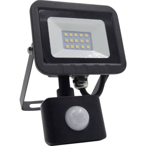 Megatron ispot® Mini MT69061 Faretto LED per esterno con rilevatore di movimento 10 W Colore luce: Bianco neutro