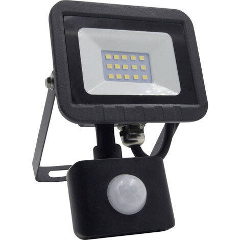 Megatron ispot® Mini MT69061 LED-Außenstrahler mit Bewegungsmelder 10 W Leuchtfarben: Neutralweiß