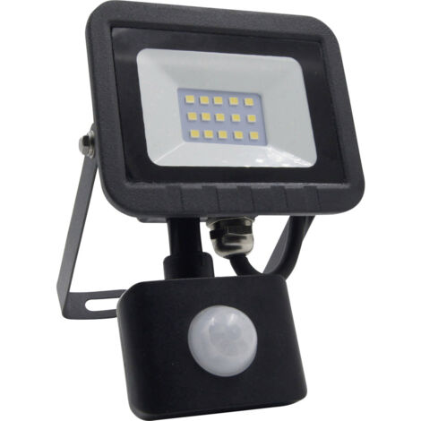 Megatron ispot® Mini MT69061 LED-Außenstrahler mit Bewegungsmelder 10 W Leuchtfarben: Neutralweiß
