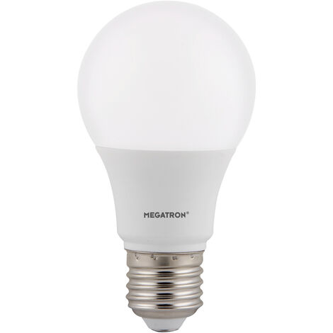 Megatron MT65005 LED EEK F (A - G) E27 Glühlampenform 5.5 W Warmweiß (Ø x L) 60 mm x 108 mm  1 St.