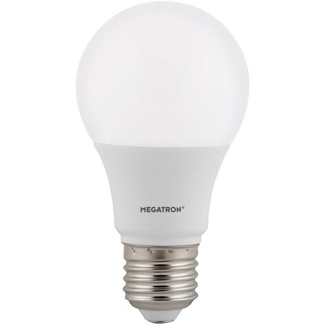 Megatron MT65006 LED CEE F (A - G) E27 forme de poire 5.5 W blanc neutre (Ø x L) 60 mm x 108 mm 1 pc(s) C834472