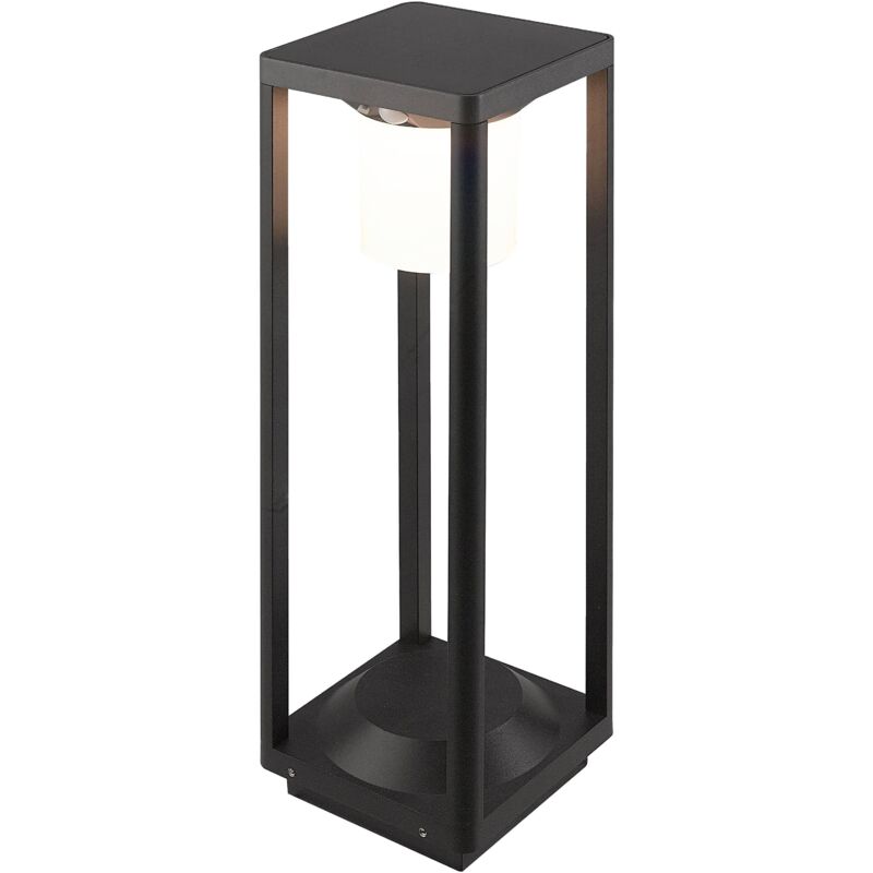 Lampadaire d'extérieur solaire avec détecteur de mouvements Megatron MT70014 led led intégrée 2 w noir D025082