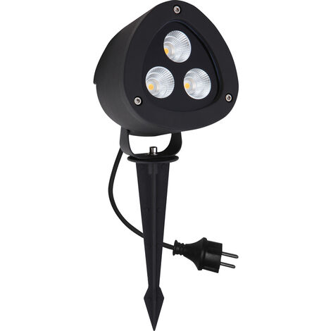 Megatron MT70802 Gartia LED-Gartenstrahler    LED LED fest eingebaut 20 W Anthrazit