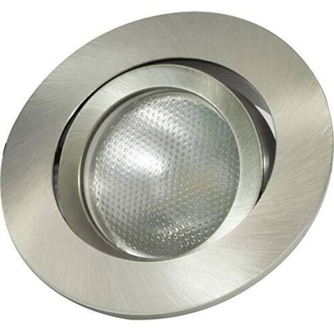 MEGATRON MT75201 DECOCLIC ANELLO DA INCASSO LED GU10, GU5.3 FERRO (SPAZZOLATO)