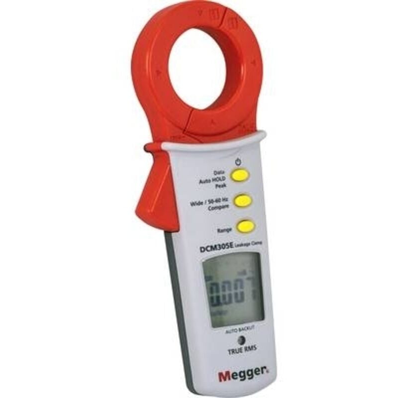 Megger DCM305E Pince ampèremétrique numérique CAT III 300 V Y738812