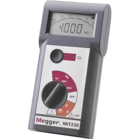 Megger MIT230-EN Isolationsmessgerät 250 V, 500 V, 1000 V 1000 MΩ