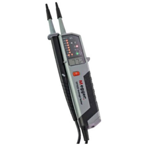 Megger TPT420 Tester di tensione a due poli CAT IV 1000 V LED, LCD, Acustico