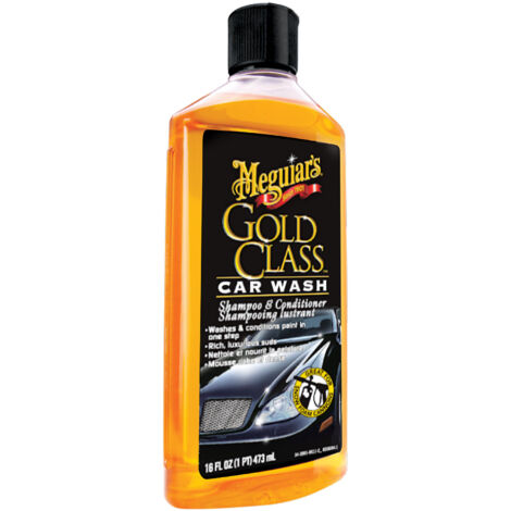 Meguiar’s® Shampoing lustrant - Gold class,  16 oz (473 ml) bouteille