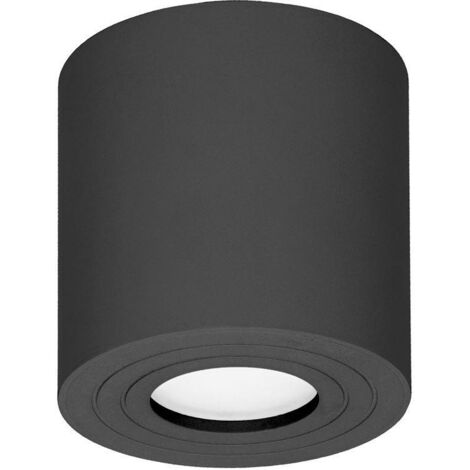 MEGY DLR Rundleuchte, schwarz OR-OD-6144BGU10