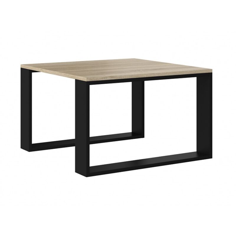 Table basse moderne mini sonoma, noir