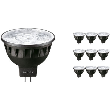 Noxion LED-Spot GU5.3 MR16 4.4W 345lm 12V 36D - 830 Warmweiß, Dimmbar -  Ersatz für 35W