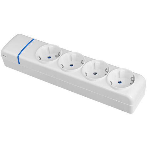 Mehrfachsockel mit 4 Ausgängen 2P+E 16A 250V 8004P Solera