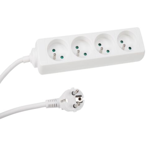 Mehrfachsteckdose, 4 Steckdosen