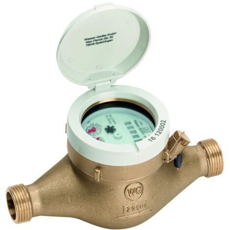 Mehrstrahl Hauswasserzähler 1 Zoll AG 190 mm Kaltwasser Wasseruhr