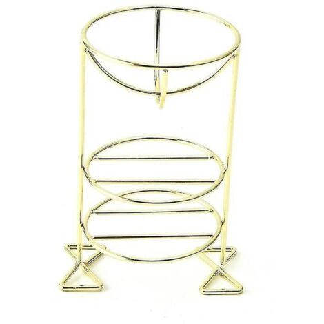 - Mehrstufiger Eierhalter aus Stahl
