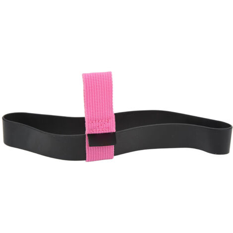 Mehrzweck-Gummiband für Tauchflaschen – Gummi-Halteband – Rosa