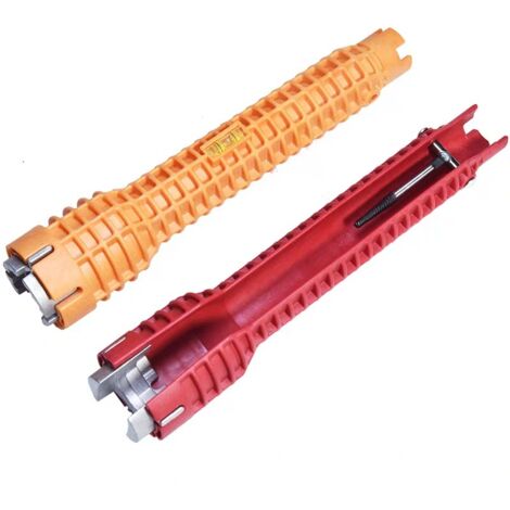 Mehrzweck-Rohrschlüssel, Spülbeckenschlüssel, Installationswerkzeug mit Steckschlüssel für Wasserhahn und Spüle, Klempner-Steckschlüssel, Sanitärwerkzeug für Spüle, Waschbecken, Küche, Badezimmer