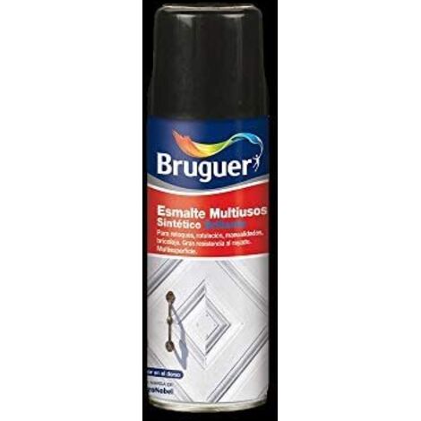 Mehrzweck-Sprühlack glänzend schwarz 0,4l 5197989 bruguer