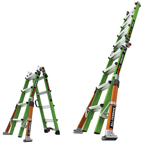 Mehrzweckleiter aus glasfaserverstärktem Kunststoff (GFK) Combo - LIG-17107