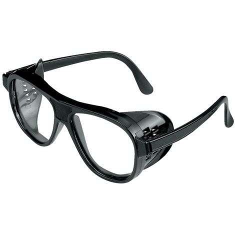 Mehrzweckschutzbrille 870 PC farblos, Rahmen schw.