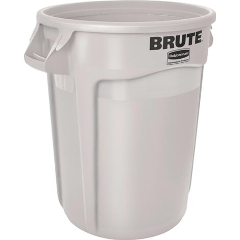 Mehrzwecktonne weiß 121l PE Außen-Ø560xH692mm RUBBERMAID