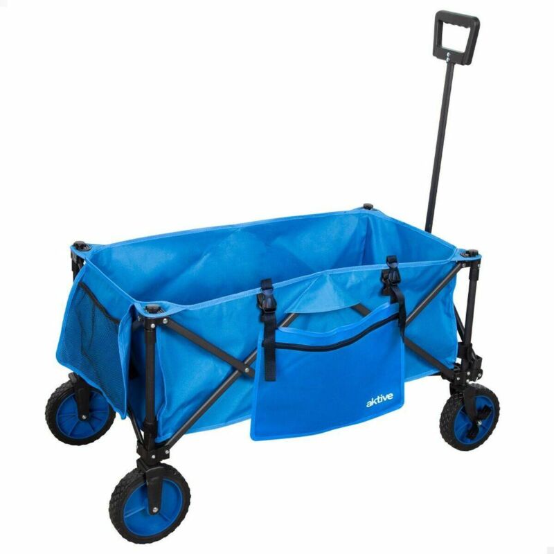 Aktive Faltbarer Multi-usage-wagen Blau Und Schwarz 80 Kg