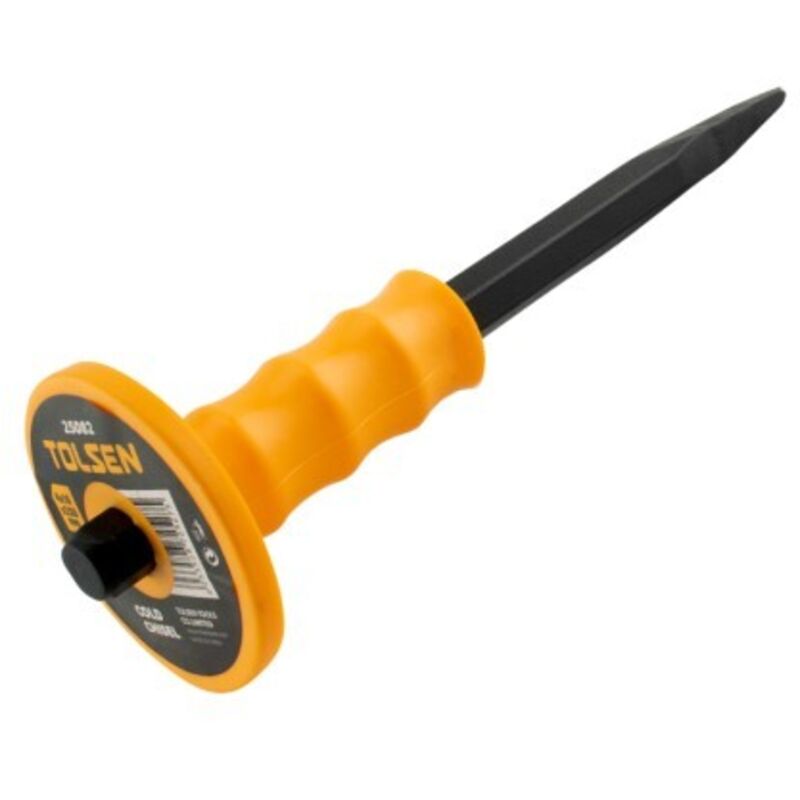 Spitzmeissel Mit Griff 4x16x250mm Tolsen