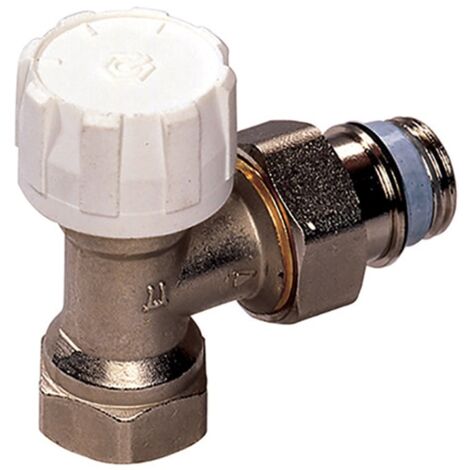Meibes Thermostatventilunterteil DN 15, M30 x 1,5 Eckform mit Voreinstellung