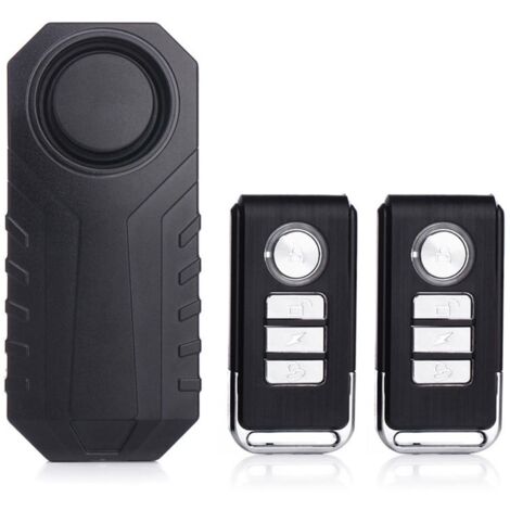 Alarme Antivol étanche Pour Vélo, Moto Ou Voiture – Best-gener KS-SF22R (Noir)