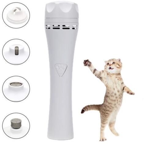 MEIDONG Coupe-Ongles pour Animal Domestique, Plus Puissant et Silencieux à Faible Vibration pour Chien, Coupe-Ongles électrique