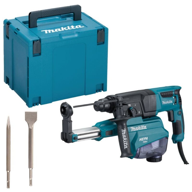 Image of Makita - 800W SDS-Plus 2.2J 26mm Meißelhammer HR2652JX14