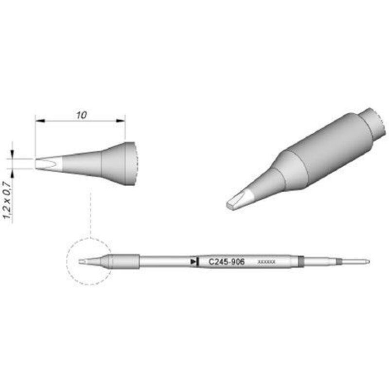 Patrone Für T245a C245-906 Jbc