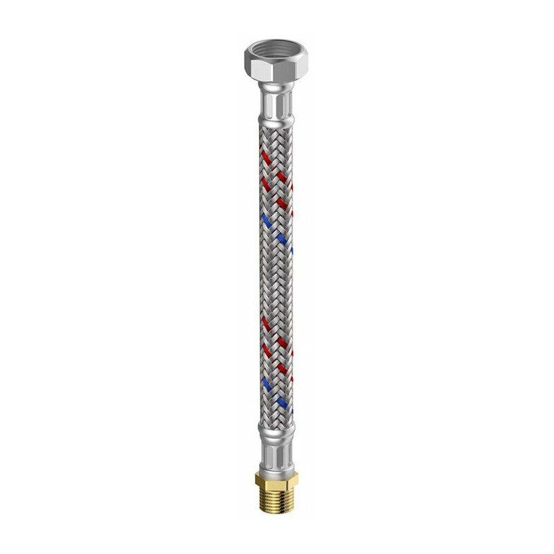 

Flamco - Meiflex 1 1/4 pulgada manguera blindada rosca hembra x 1 1/4 pulgada rosca macho, interior 32 mm 1000 mm