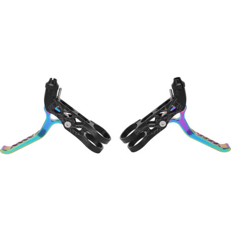 MEIJUN Bremshebelpaar aus Aluminiumlegierung für Brompton- und Mountainbikes, farbenfrohes Design