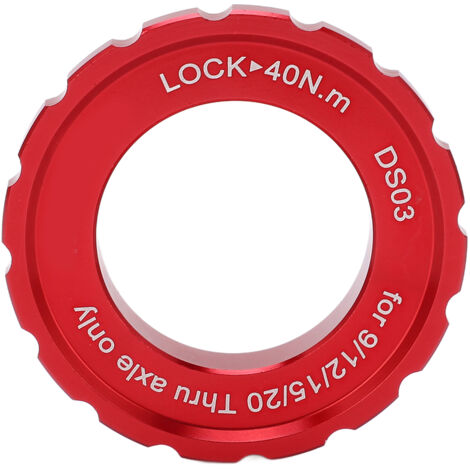 MEIJUN Centerlock-Sicherungsring für Mountainbike-Laufräder, mittig montierte Scheibenbremse, Nabensicherungsring