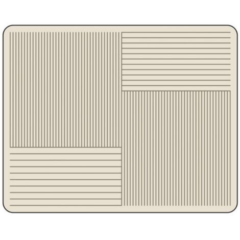 Meijun Nuoxiang 3040cm (terre de diatomées) Tapis d'égouttage de cuisine, en terre de diatomées, résistant à l'usure et absorbant, pour table, table basse, tapis anti-brûlure et isolant thermique
