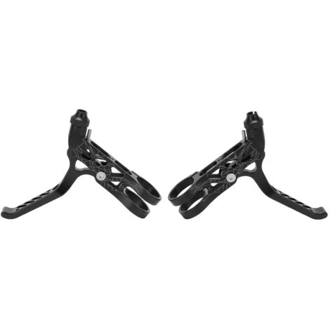 MEIJUN Paar Bremshebel aus Aluminiumlegierung für Brompton 3sixty Mountainbikes – Schwarz