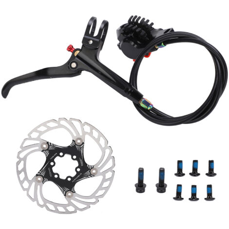 MEIJUN Schwarzes Scheibenbremsen-Umrüstset für Rennräder und Mountainbikes