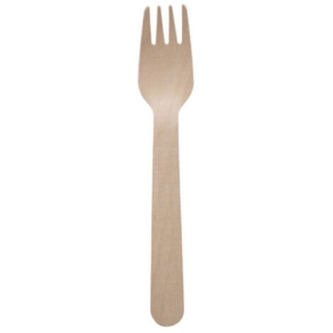 MEILLEURES VENTES Fourchettes, bois, 16 cm, couleur : 50 pièces.