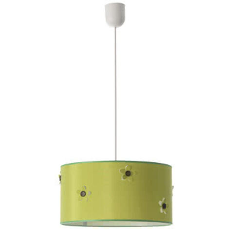 Meine Lampe - Tischlampe Knopf Türkis 1xe14 38x16d