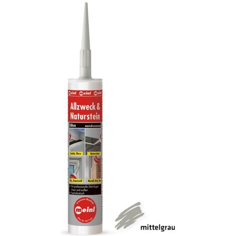 Meinl Dichtungsmasse Allzweck & Naturstein 310 ml mittelgrau