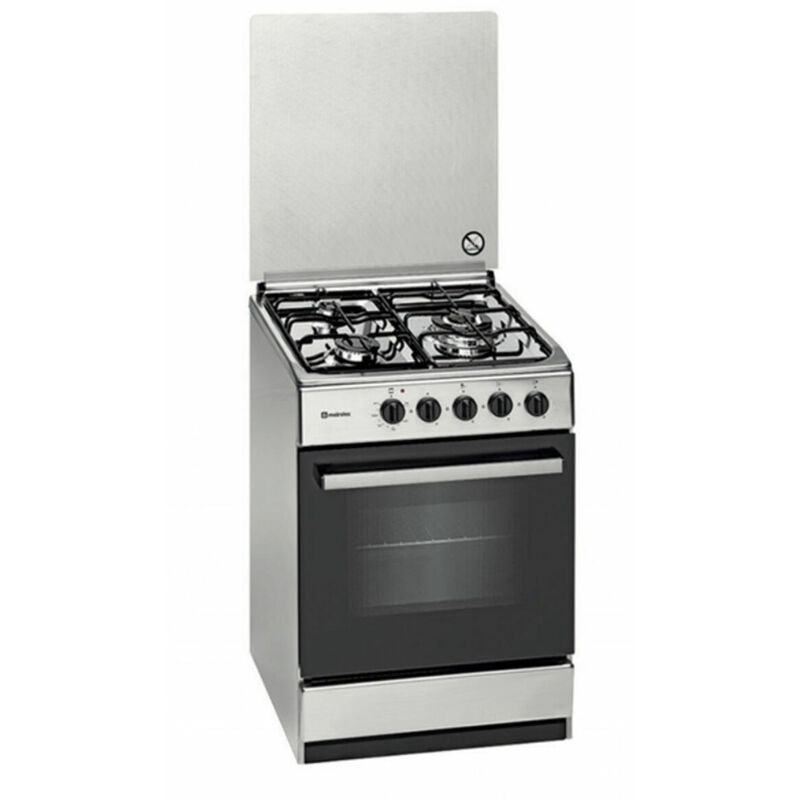 

Cocina de Gas E541X 55 cm Acero Inoxidable (3 Fogones) - Meireles