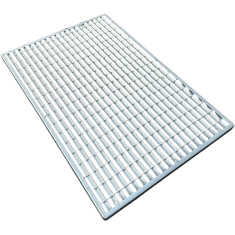 Meiser – Gratte-pieds SCRAPY 590x390 mm – Acier galvanisé résistant à la corrosion – Pour chantiers et extérieurs – Élimine saleté et boue
