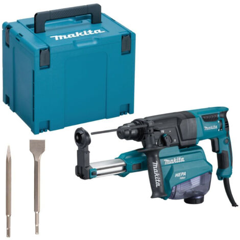 Meißelhammer 800W 26 mm MAKITA + Zubehörkit - HR2652JX14